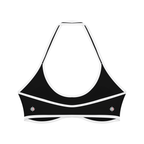 BOOJI ITALY 4 EVER $ LOGO WOMEN'S HALTER YOGA SPORTS BRA