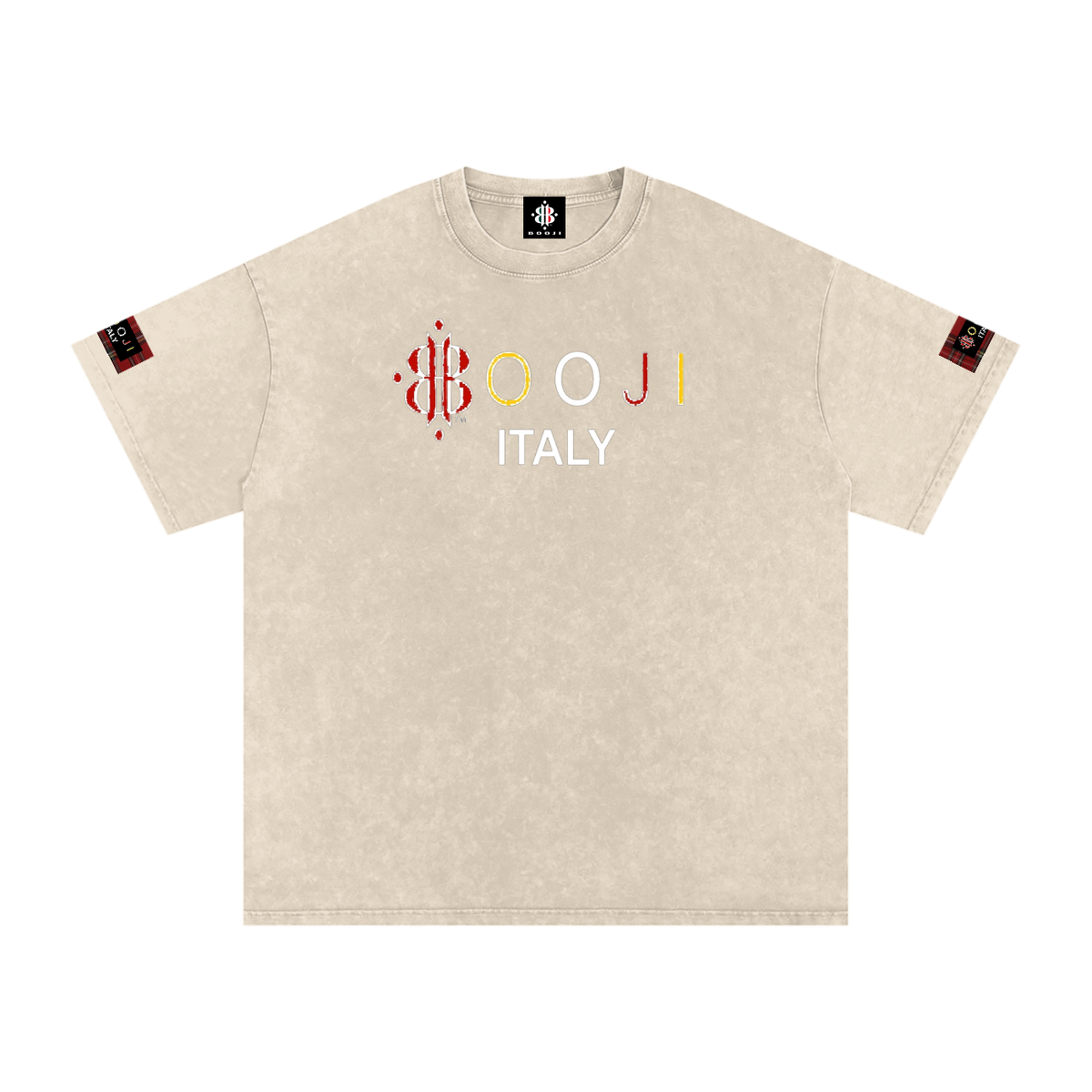 BOOJI ITALY ESCI'S COLLECTION SNOW WASHED T-SHIRT