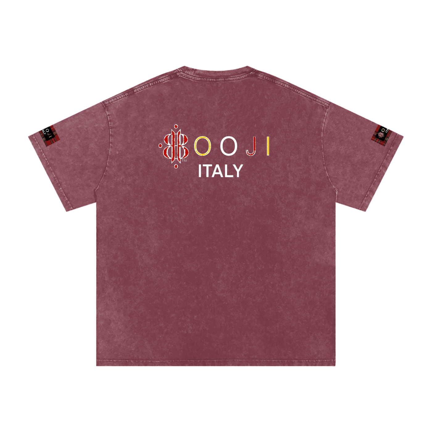 BOOJI ITALY ESCI'S COLLECTION SNOW WASHED T-SHIRT