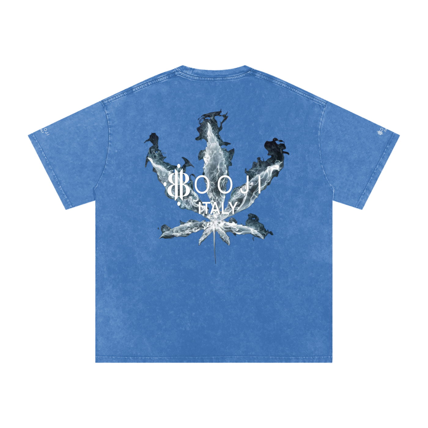 BOOJI ITALY "SMOKES COLLECTION" SNOW WASHED T-SHIRT
