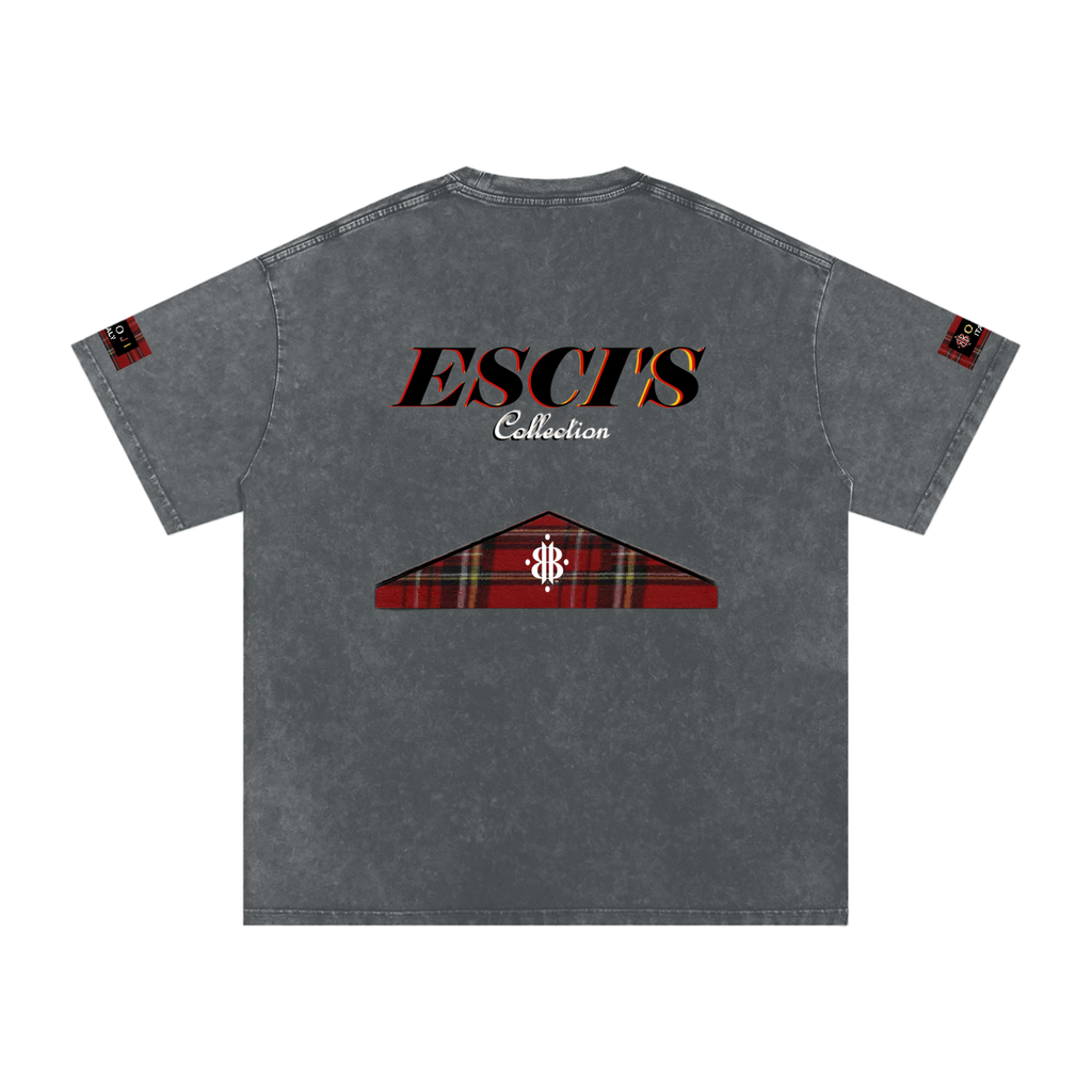 BOOJI ITALY ESCI'S COLLECTION SNOW WASHED T-SHIRT