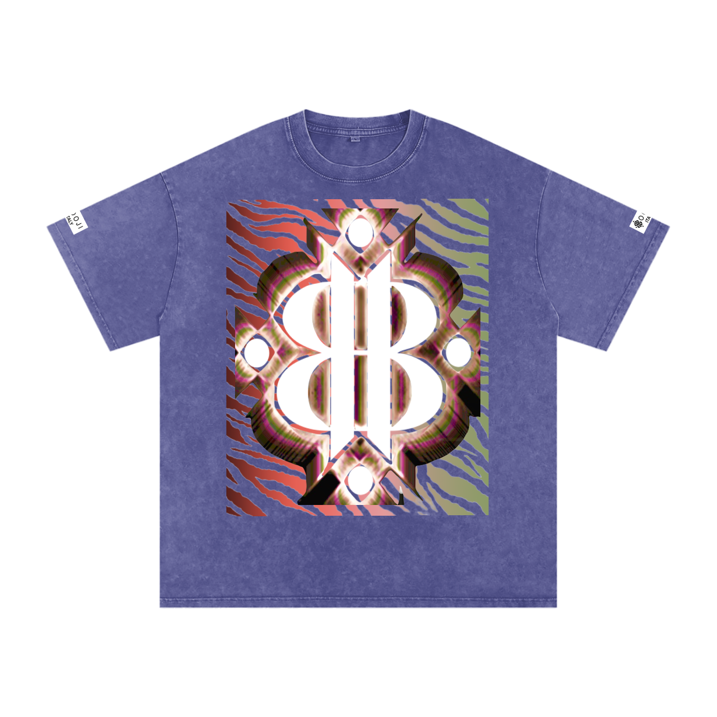 BOOJI ITALY WILD INFLUENCE KNIFE SNOW WASHED T-SHIRT