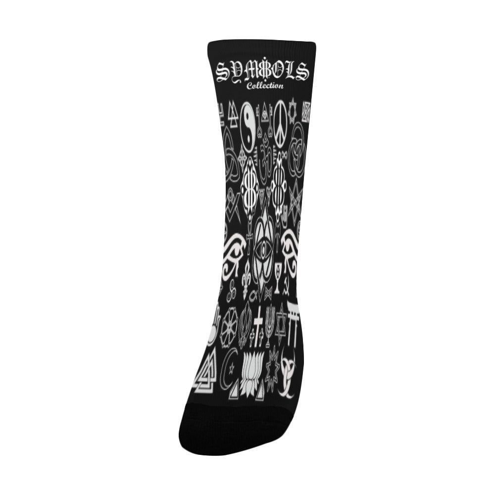 BOOJI ITALY SYMBOLS COLLECTION WOMEN'S CREW SOCKS