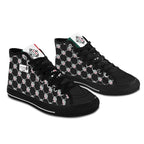 BOOJI ITALY 4 EVER $ LOGO PATTERN WOMEN'S BLACK CANVAS SHOES