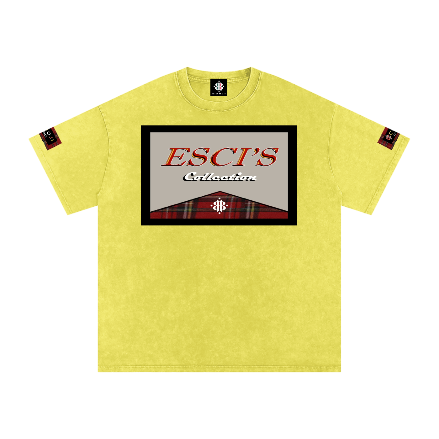 BOOJI ITALY ESCI'S COLLECTION SNOW WASHED T-SHIRT