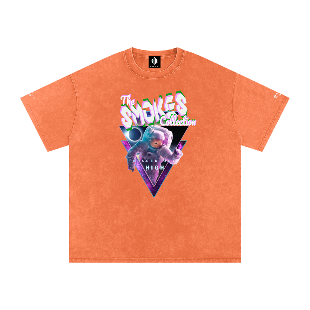 BOOJI ITALY SMOKES COLLECTION SNOW WASHED T-SHIRT