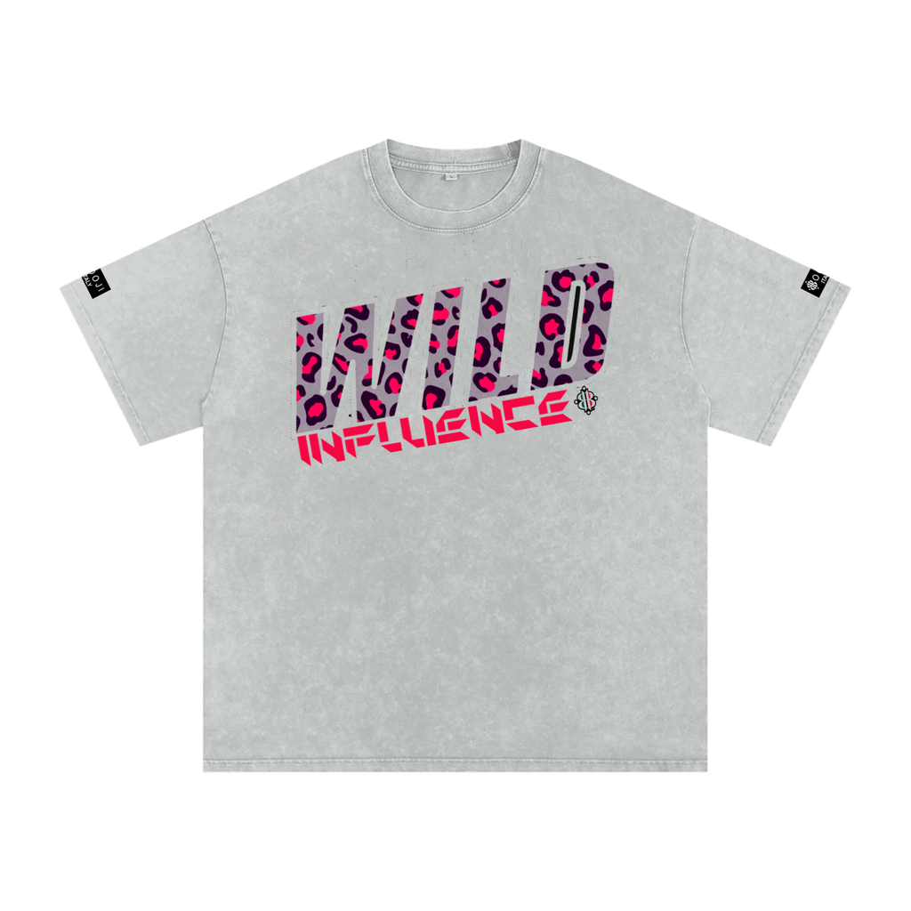 BOOJI ITALY "WILD INFLUENCE" SNOW WASHED T-SHIRT