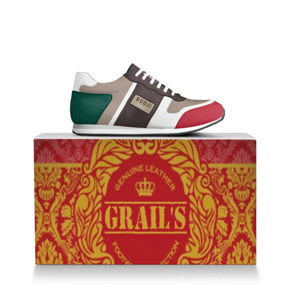 BOOJI ITALY GRAIL'S VINTAGE LUXURY STYLE RUNNING SHOES