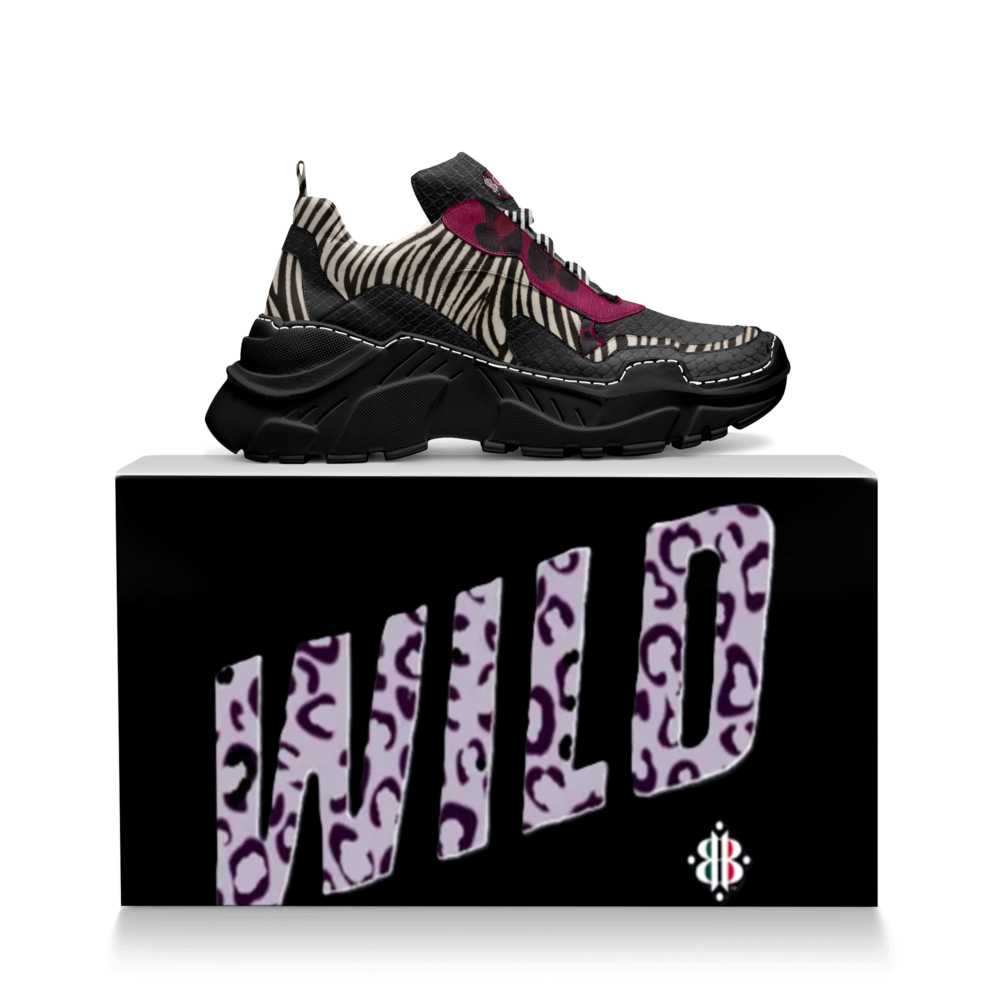 BOOJI ITALY WILD INFLUENCE SCULPTED LUXURY SPORT SHOES