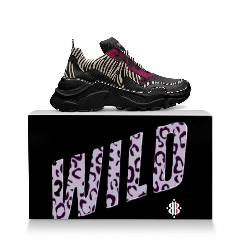 BOOJI ITALY WILD INFLUENCE SCULPTED LUXURY SPORT SHOES