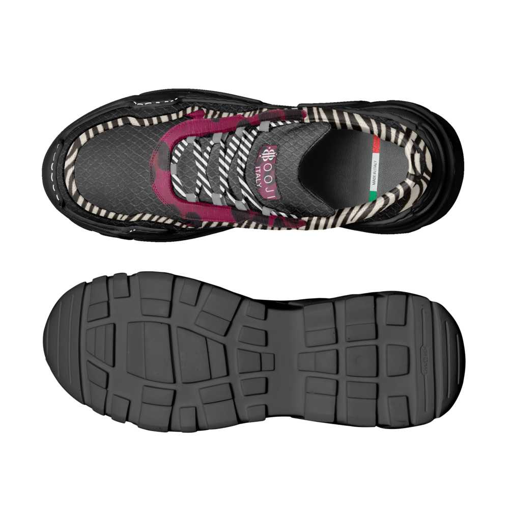 BOOJI ITALY WILD INFLUENCE SCULPTED LUXURY SPORT SHOES